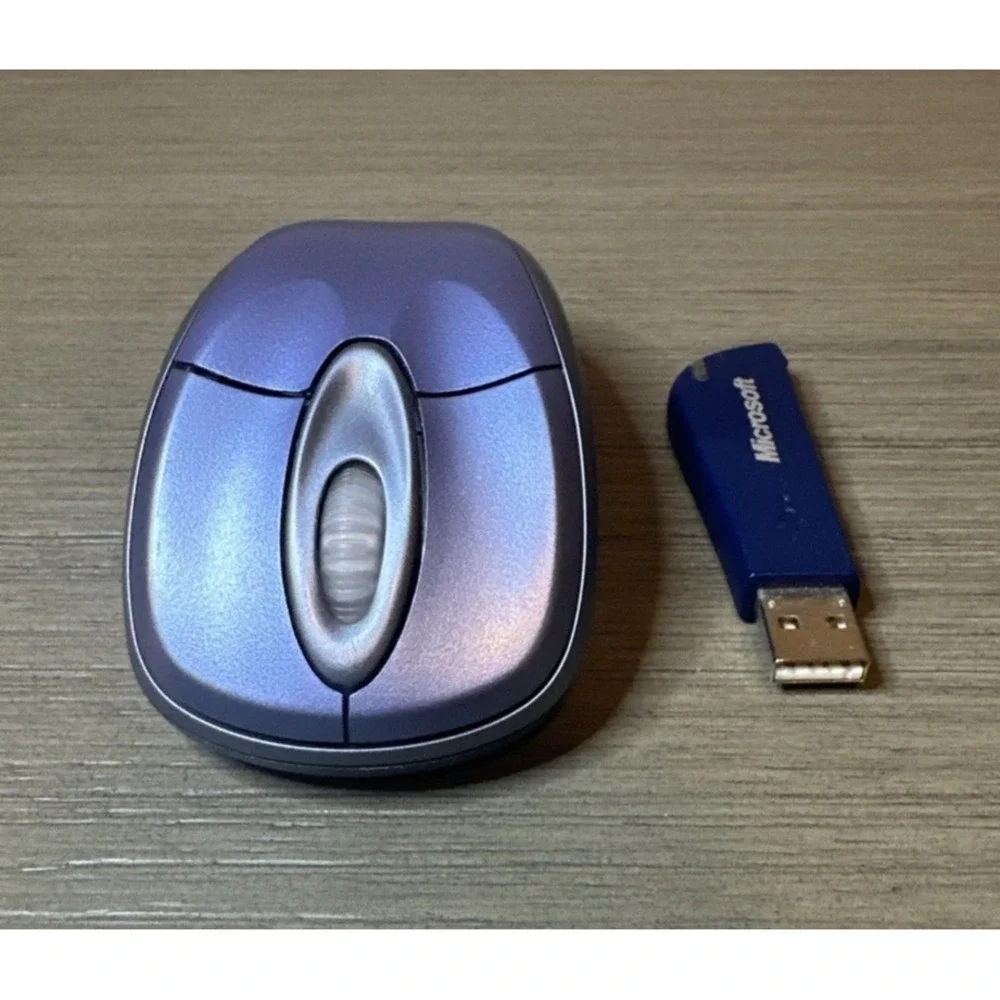 Microsoft Wireless Notebook Optical Mouse 3000 With Dongle